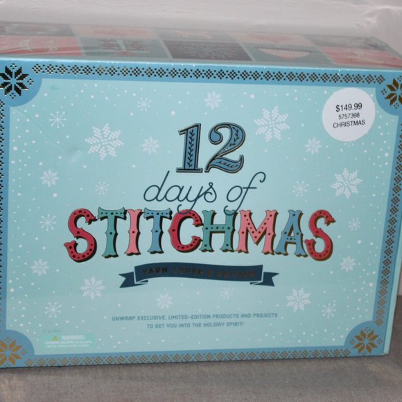 yarnology for hobby lobby Other - NIB SEALED 12 DAYS OF STITCHMAS YARN LOVERS EDITION 2022